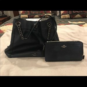 Coach purse and wallet